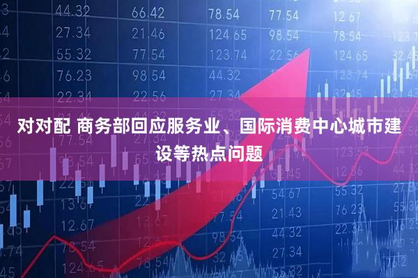 对对配 商务部回应服务业、国际消费中心城市建设等热点问题