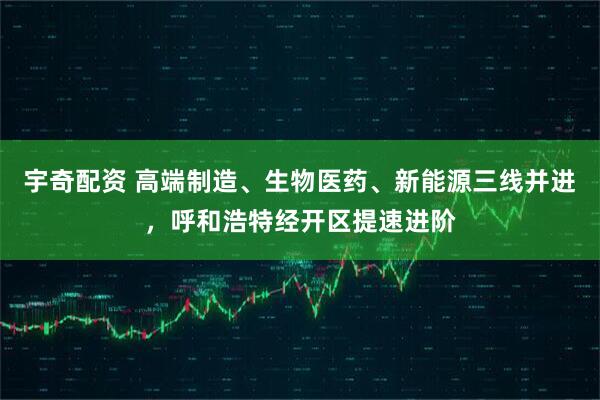 宇奇配资 高端制造、生物医药、新能源三线并进，呼和浩特经开区提速进阶