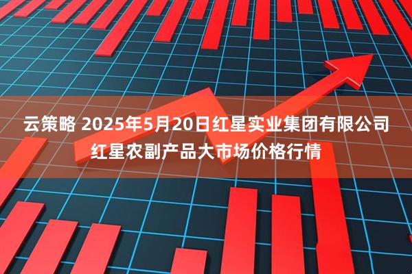 云策略 2025年5月20日红星实业集团有限公司红星农副产品大市场价格行情
